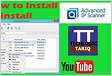 How to install uninstall Advance IP Scanner Techlogic Tari